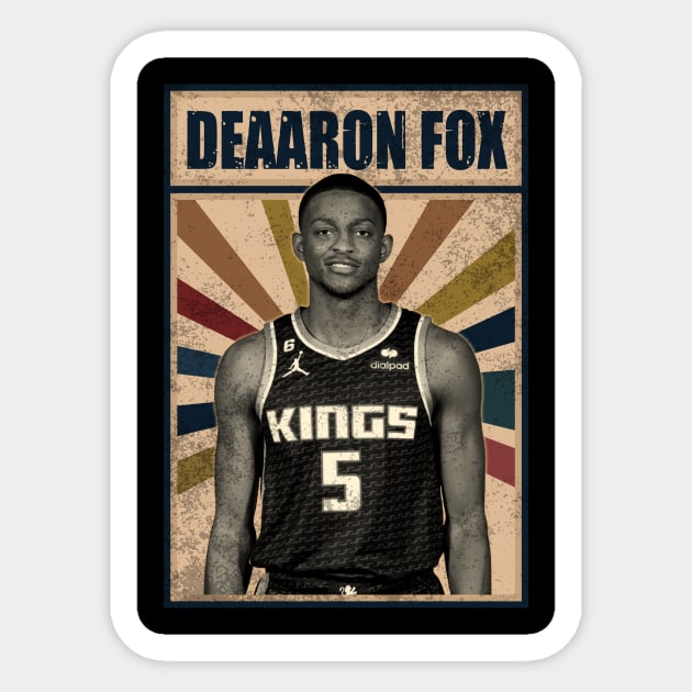 Sacramento Kings DeAaron Fox Sticker by RobinaultCoils